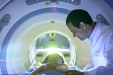 Image depicting neuroimaging, one method of diagnosing Autism Spectrum Disorder (ASD) 