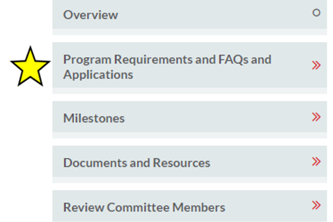 ACGME Specialty-Specific Program Requirements
